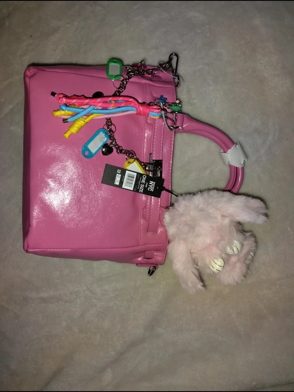 Bubble Gum Pink Luxury Style Handbag